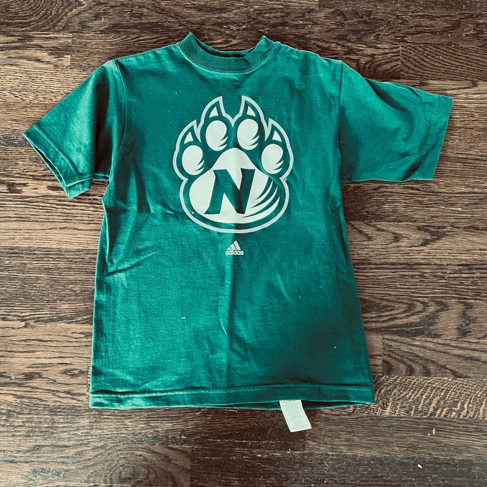 Northwest Missouri State University Bearcats Logo Graphic T-Shirt Adidas Tshirt